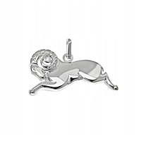 SREBRNY WISIOREK ZNAK ZODIAKU BARAN SREBRO 925