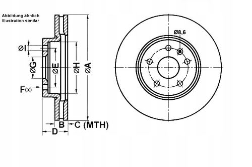 TARCZA HAM PRZOD 321X30 V POWER DISC ATE na Arena.pl