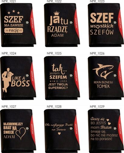 BOX PREZENTOWY portfel GRAWER personalizowany TANI na Arena.pl