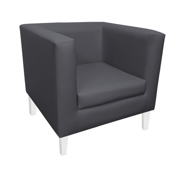 Fotel Monaco nogi 20 białe D23 zdjęcie 1