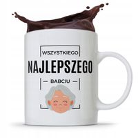 Kubek Babci Na Imieniny Wszystkiego Najlepszego Z Nadrukiem Ze Zdjęciem