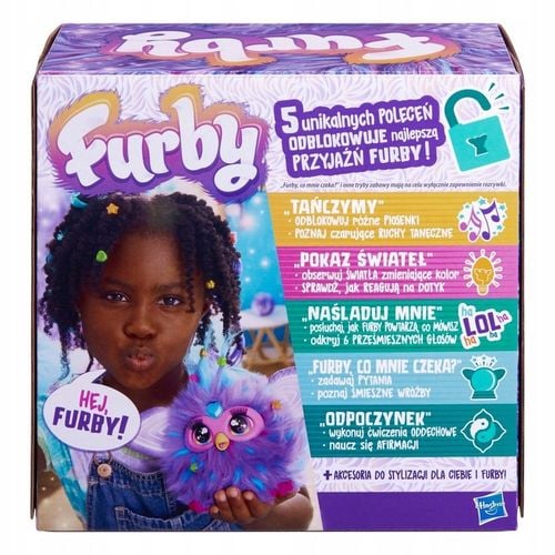 FURBY 2.0 Fioletowy Interaktywna maskotka F6743 na Arena.pl