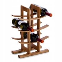 STOJAK NA WINO ELEGANCKI BAMBUS na 12 but. ZELLER