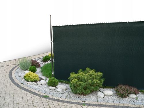 MATA OSŁONA NA PŁOT OGRODZENIE PANEL 1,50M X 10M PRODUKT POLSKI na Arena.pl