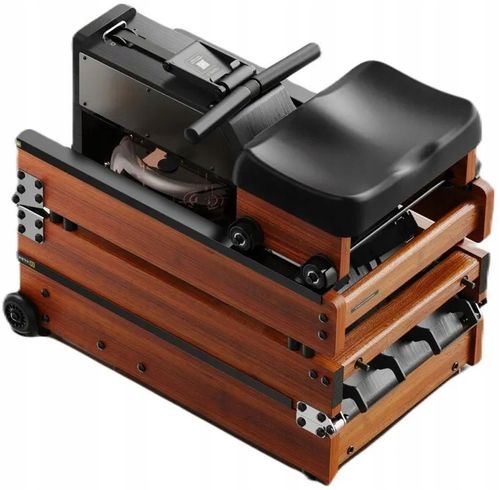 Kingsmith WR1 brązowy wioslarz wodny Bluetooth Fit Android iOS LCD Drewno na Arena.pl