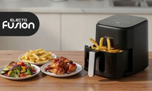 FRYTKOWNICA BEZTŁUSZCZOWA 4,5L AIR FRYER 1500W FRYTOWNICA PANEL 8 na Arena.pl