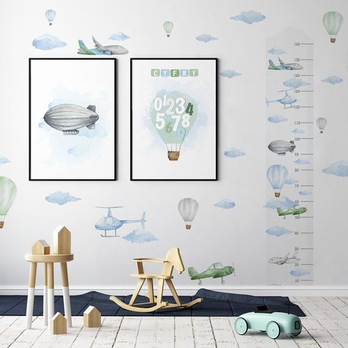 Naklejki Zestaw Samoloty DK359 na Arena.pl