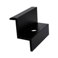 KLEMA KOŃCOWA CZARNA 30MM ALUMINIOWA