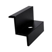 KLEMA KOŃCOWA CZARNA 30MM ALUMINIOWA