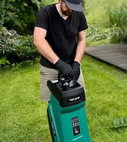 ROZDRABNIACZ ELEKTRYCZNY RĘBAK DO GAŁĘZI GŁADKOLUFOWY MOCNY 3500W DWA na Arena.pl