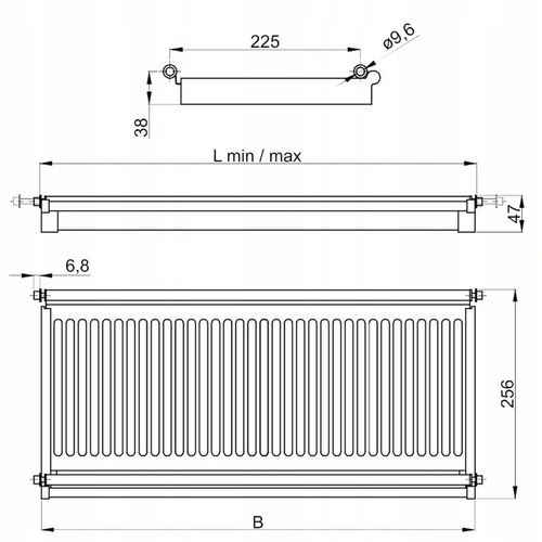 Ociekarka do naczyń Rejs suszarka do szafki 60 cm 2 poziomy stal na Arena.pl
