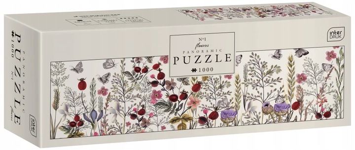 Interdruk Puzzle panoramiczne 1000 Flowers 1 zdjęcie 2