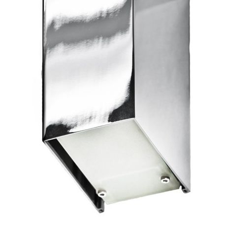 Ścienny kinkiet Raul AZ0868 square do przedpokoju chrom zdjęcie 2