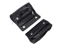 Pokrowiec na Fajkę Drewnianą Skórzane Etui z Kieszenią Czarne