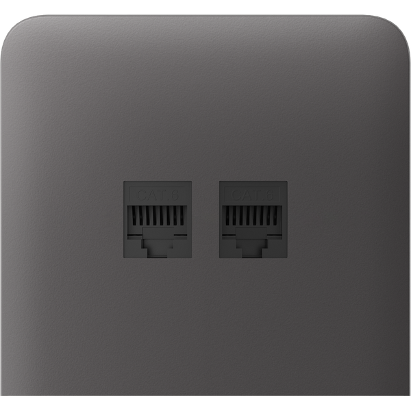 SideCover (LAN) vertical - szary - AJAX SYSTEMS 126222.319.GR zdjęcie 1