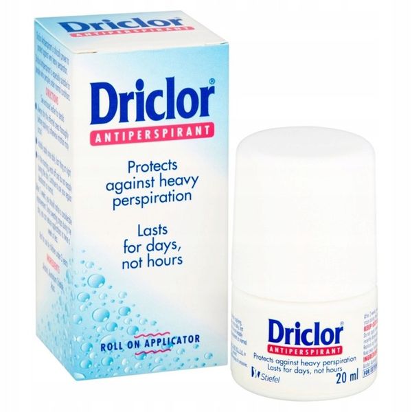 Driclor 20 ml antiperspirant roll-on zdjęcie 6