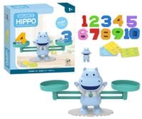 WAGA SZALKOWA EDUKACYJNA NAUKA LICZENIA HIPOPOTAM WYSOKA JAKOŚĆ WYKONANIA