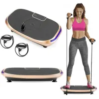 PLATFORMA WIBRACYJNA WIBRUJĄCA TRENINGOWA MASAŻER FITNESS Z LINKAMI GYMTEK
