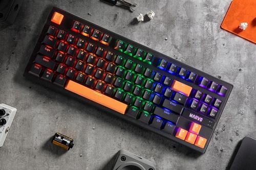 Klawiatura Mechaniczna Krone 87 RGB Gaming anty-ghosting KG901c na Arena.pl