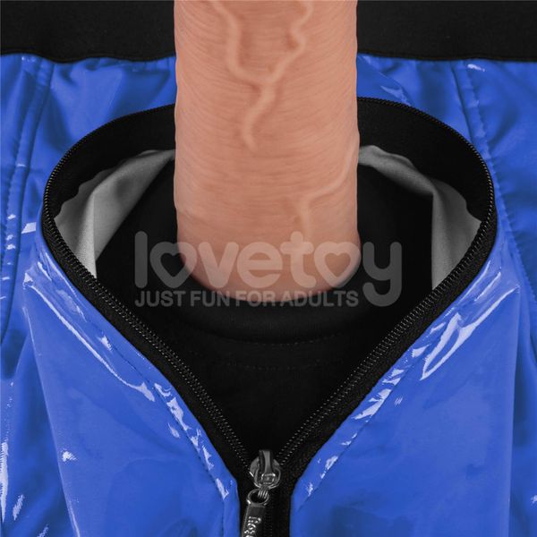 Chic Strap-On shorts (32 - 35 inch waist) Blue zdjęcie 9