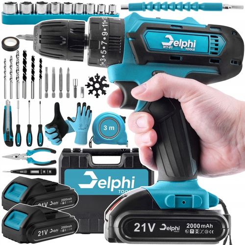 WIERTARKO WKRĘTARKA AKUMULATOROWA UDAROWA 2xAKU 21V WKRĘTAK ZAKRĘTARKA na Arena.pl