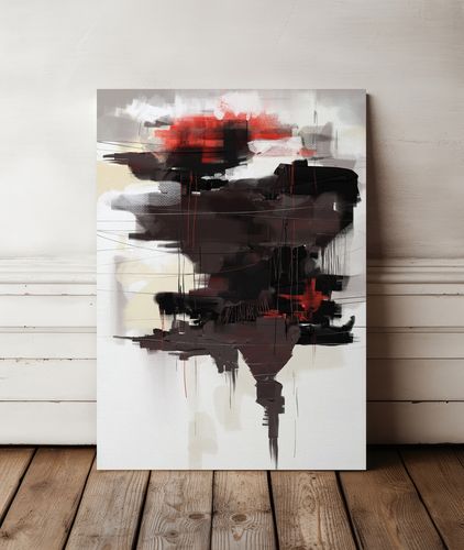 Plakat obraz abstrakcja wydruk artystyczny 21x29,7 cm A4 na Arena.pl