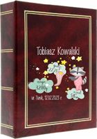 ALBUM NA ZDJĘCIA PREZENT METRYCZKA DLA NOWORODKA