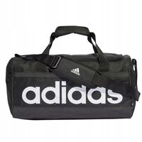 Torba Sportowa Adidas Rozm. -S- Wzmocnione Wodoodporne Dno Na Zamek Czarna