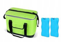 TORBA TERMICZNA PLAŻOWA PIKNIKOWA lodówka PROMIS TL32 Duża 32 litry+wkłady