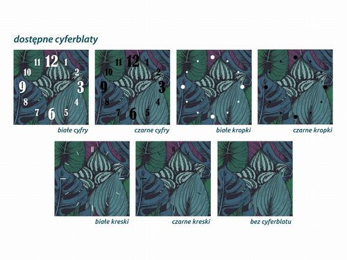 ZEGAR SZKLANY OKRĄGŁY - Monstery na Arena.pl