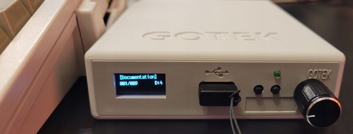 Emulator Stacji dyskietek Gotek w obudowie OLED Encoder do Amiga zdjęcie 1