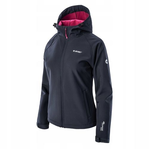 Kurtka damska SOFTSHELL WODOODPORNA Z KAPTUREM L na Arena.pl
