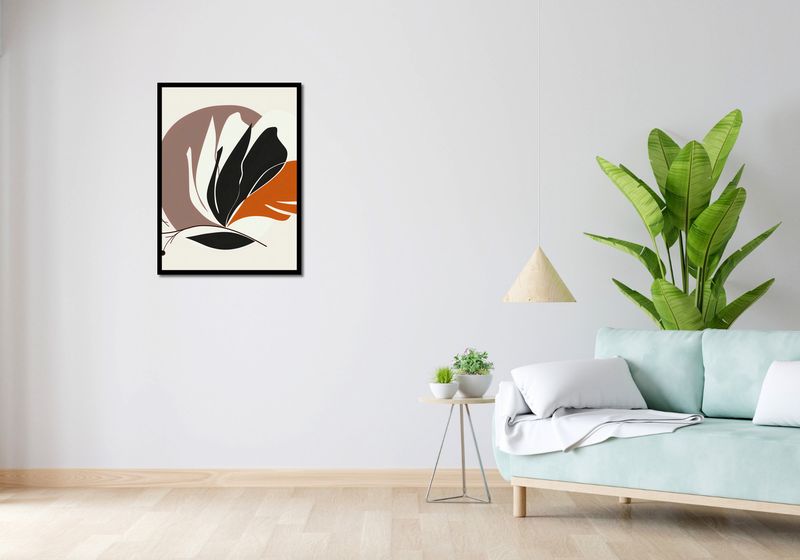 Plakat 60x80cm Elegancja Roślinna zdjęcie 4