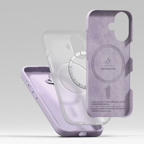 RINGKE SILICONE MAGNETIC MAGSAFE IPHONE 17 LIGHT PURPLE na Arena.pl