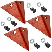 Lemiesze obsypnika sadzarki + śruby M10x25 i podkładki ZESTAW 3szt.