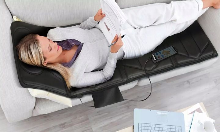 Materac Masujący Mata Masująca Poduszka do Masażu Kręgosłupa Ciała Szyi Nóg zdjęcie 8