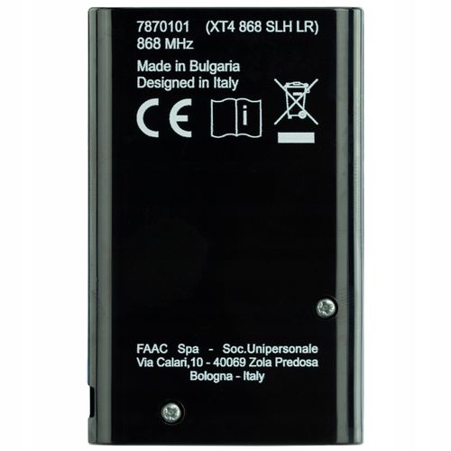 Pilot FAAC XTO4 SLH-DS 868MHz na Arena.pl