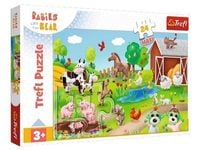 puzzle 24 maxi bobaski i zwierzęta 14372