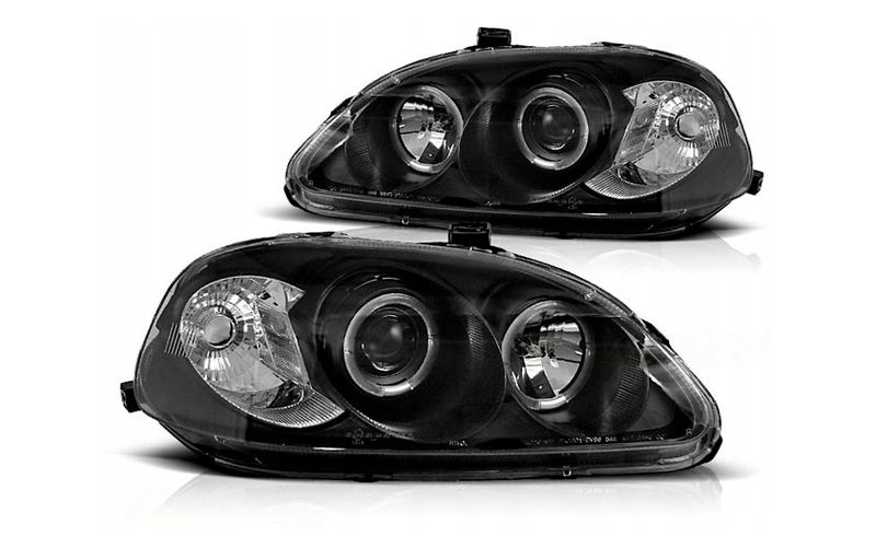 Lampy Reflektory HONDA CIVIC 95-99 Rok zdjęcie 4