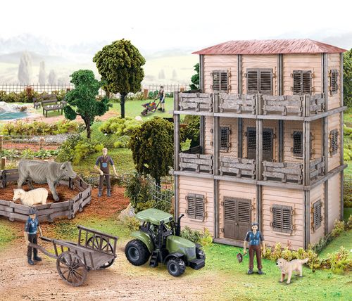 Farma ze zwierzętami zestaw kreatywny 311 elementów realistyczne figurki na Arena.pl