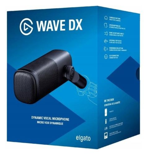 Mikrofon przewodowy Elgato WAVE DX USB Studyjny na Arena.pl