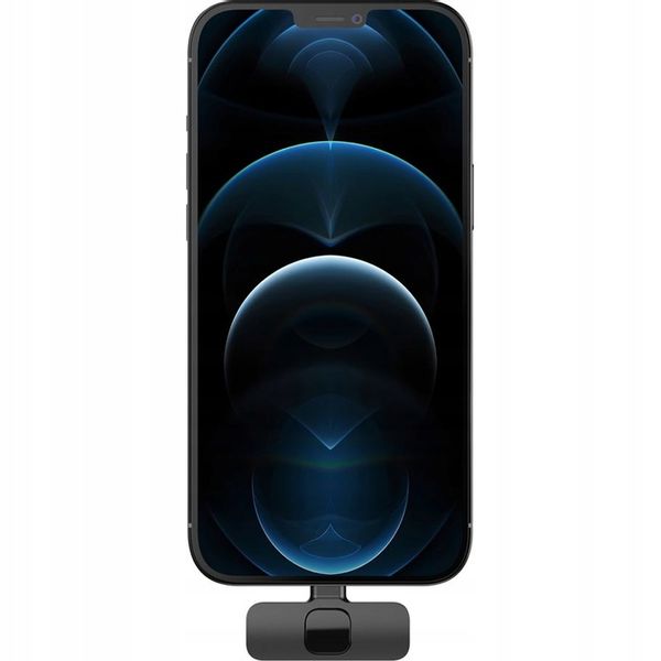 Bezprzewodowy mikrofon krawatowy Apexel do iPhone zdjęcie 2