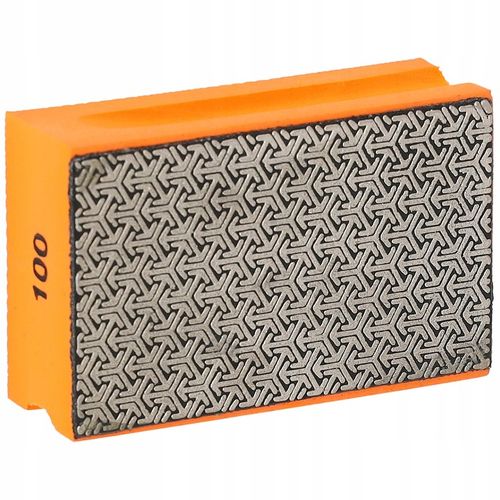 KOSTKA POLERSKA DIAMENTOWA DO SZLIFOWANIA POLEROWANIA GRESU KAMIENIA G100 na Arena.pl