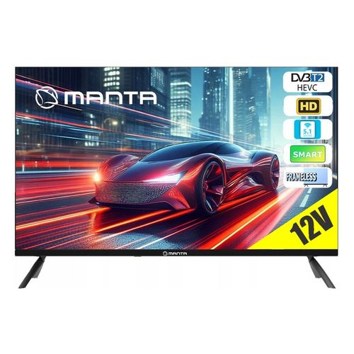 Telewizor Manta 32" LED HD SMART TV Android WiFi APLIKACJE HDMI USB Ci 12V na Arena.pl