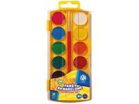 farby akwarelowe miodowe astra 12kol fi 25mm
