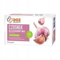 Czosnek Bezzapachowy Max DOZ Product 90 szt. | Naturalne wsparcie zdrowia