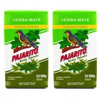 Yerba Mate Pajarito Compuesta con Hierbas 2x500g 1kg