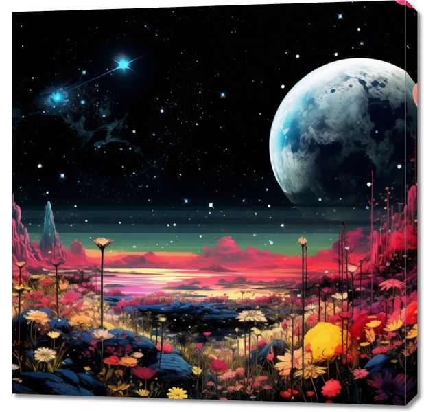 Obraz 90x90cm Inny Świat zdjęcie 1