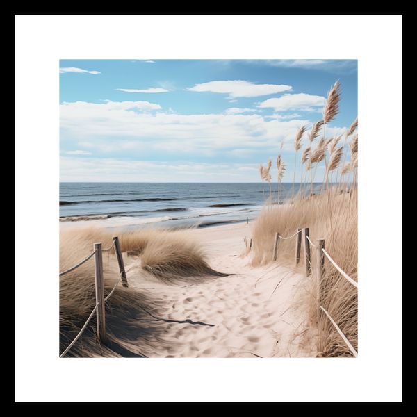 Plakat 30x30cm Nadmorski Most zdjęcie 3
