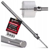 ADAPTER do OTWORNIC PRZEDŁUŻKA 600mm M22x2.0 KORONKI SDS MAX do BETONU